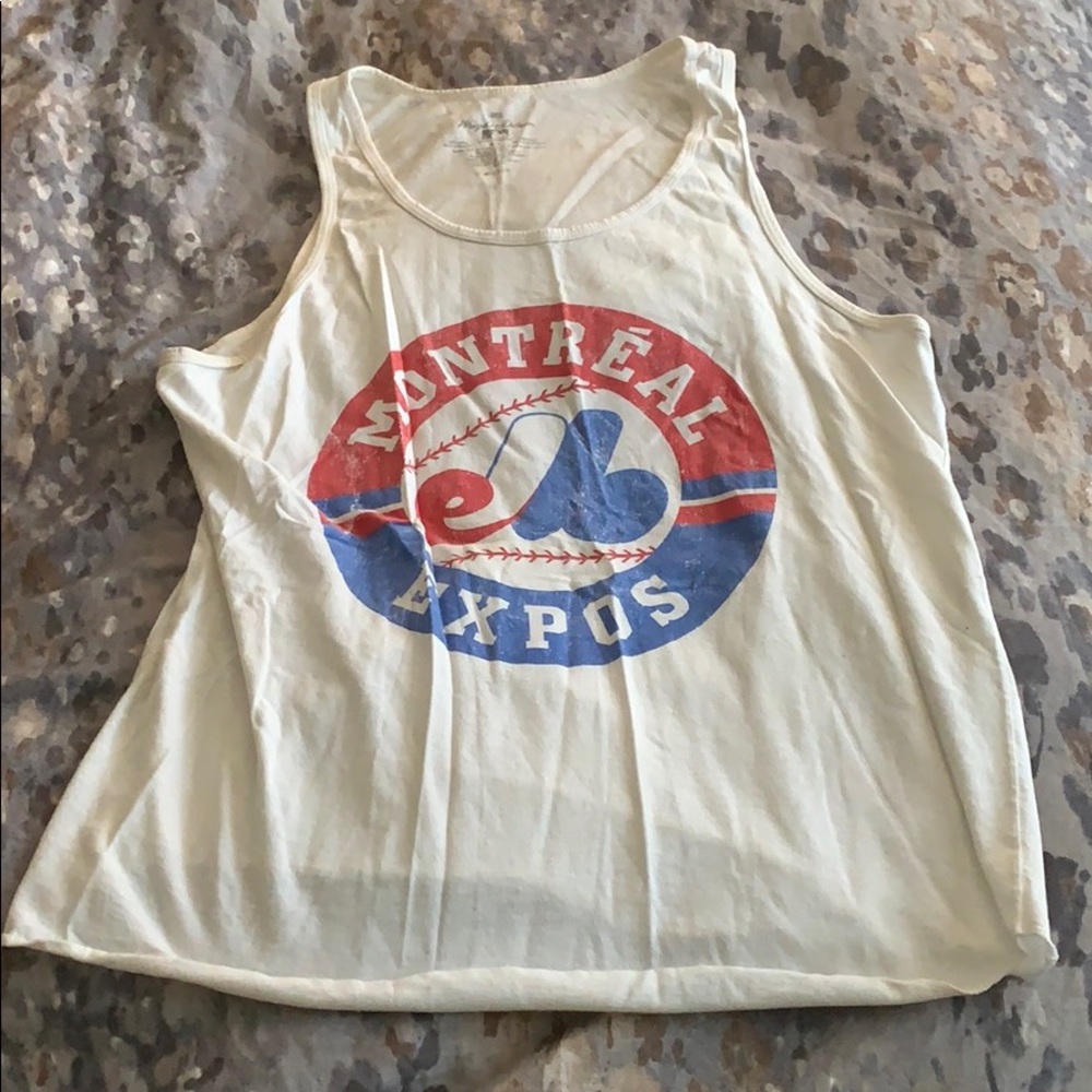 Montreal Expos White Tank